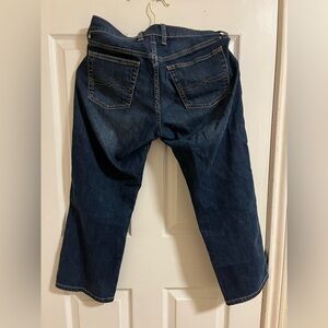 Dark blue, Lucky Brand Jeans, 8/29, mid-rise.